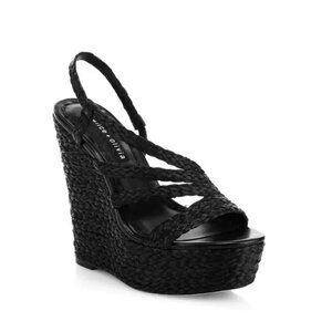 Alice & Oliva Tenley Woven Wedge Platform Sandal